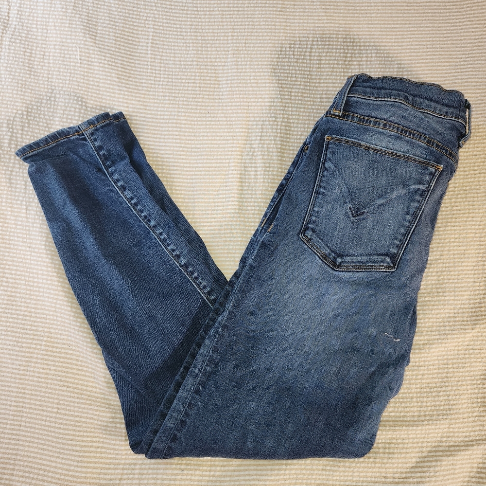 Hudson - Crop Krista Distressed Jeans